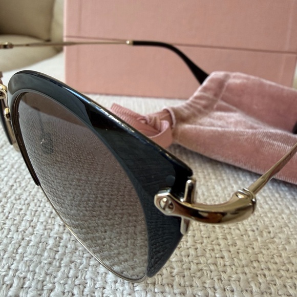 Miu Miu Black Sunglasses - Picture 6 of 6